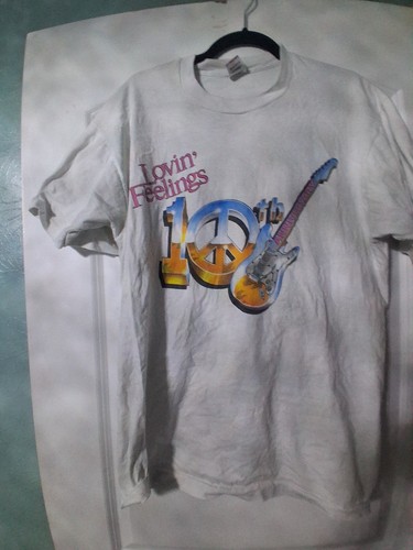 Fruit of the Loom Vintage KLDE Oldies 94.5 Graphic T-Shirt White Men’s XL