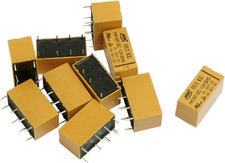 10 Pcs DC 12V Coil DPDT 8 Pin PCB General Purpose Power Relay HK19F