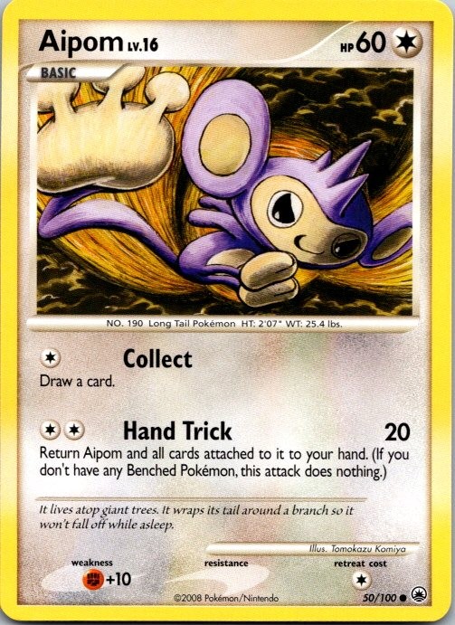 Aipom (50) Common Majestic Dawn 50/100 NM