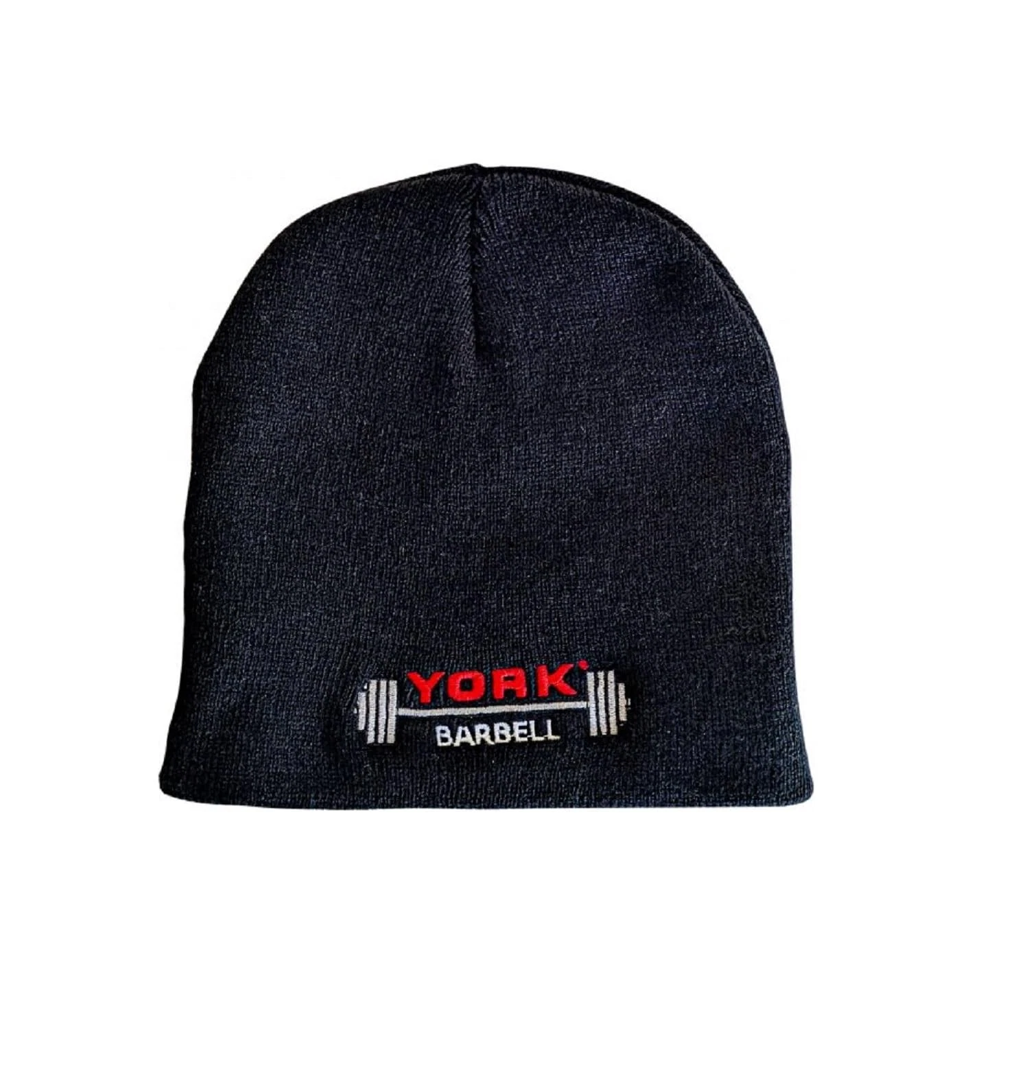 Black Knit Beanie Hat Stretch Fit Warm Gym Outdoor Skull Cap