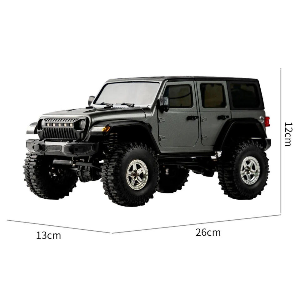 1/18 RC Rock Crawler Car 4*4 Remote Control Simulation Off Road Car C8801 RTR - Image 3 of 4