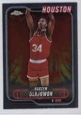 2024-25 Topps Chrome Hakeem Olajuwon #115 HOF 0v7