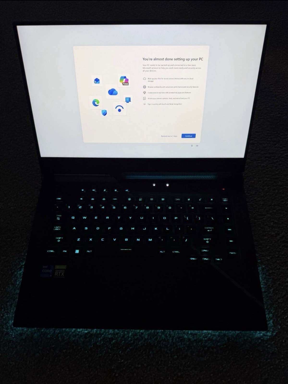 ASUS ROG Intel Core i9-12900H RTX 3070 Ti Black Win11 2