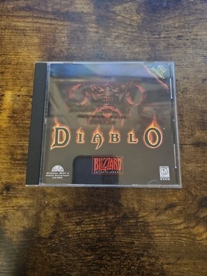 Vintage 1998 Diablo I (OG Original) PC/Mac Game CD-ROM Computer Blizzard Ent