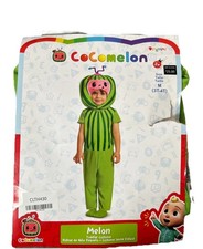New Cocomelon Melon Toddler Boys Girls Child Costume Size M 3T-4T