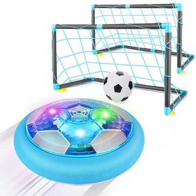 Kroyedfuw Hover Soccer Ball Set with 2 Goals, Rechargeable Indoor Air Floatin...