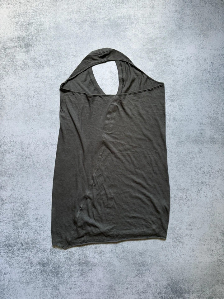 CAMISETAS SIN MANGAS RICK OWENS RELEASE S/S10 ASIMÉTRICAS VANGUARDISTAS LÍNEA PRINCIPAL PARA MUJER RARAS Foto 2 de 4