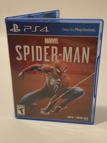 Marvel Spider-Man (PlayStation 4, 2018) Clean, Smoke Free ~ Tested, Plays Great 