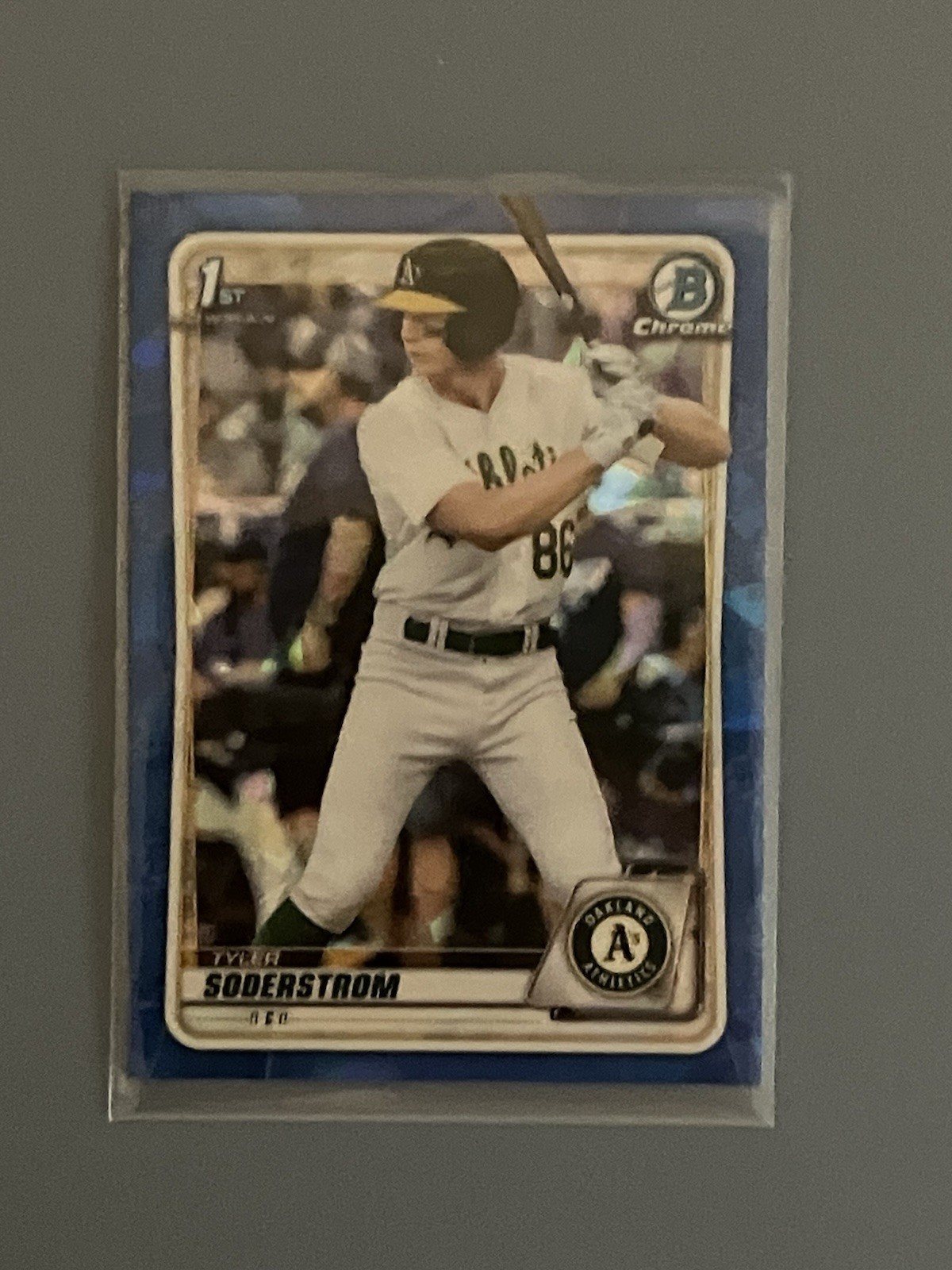 2020 Bowman Draft Sapphire Tyler Soderstrom #BD-119 Rookie 1st Bowman