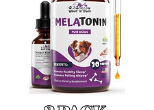 Melatonin for Dogs,Dog Sleep Aid,Calming for Dogs,Promote Relaxation PACK OF 3