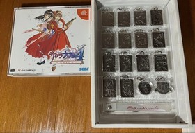 Sega Dreamcast HKT-3000 Console Set Sakura Wars 4 VMU Controller Games JP 3