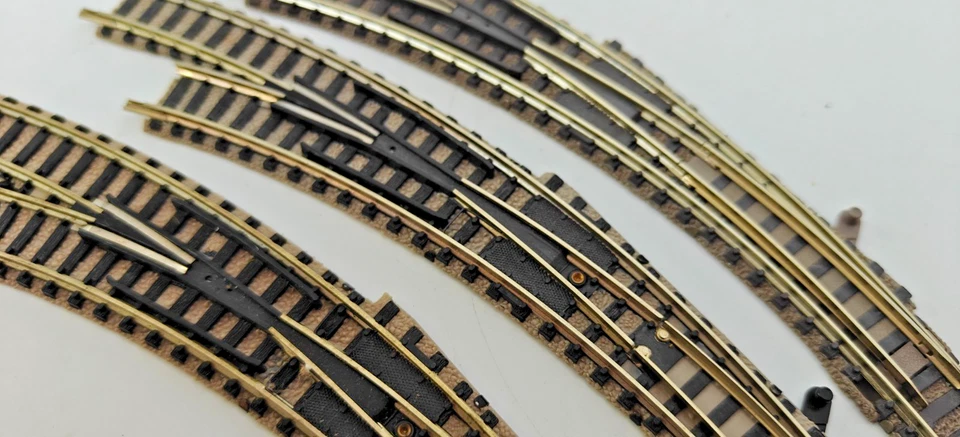 3 x Fleischmann Piccolo N Gauge L/H Left Hand Curved Point - Image 2 of 4