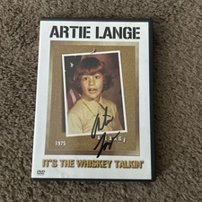 Artie Lange - It's the Whiskey Talking [DVD] SIGNED! Free Shipping