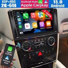 Android 15 Autoradio F&uuml;r Mercedes ML/GL Klasse W164 X164 CarPlay Navi GPS WIFI