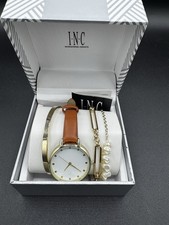 INC International Concepts Watch Bracelet Set...