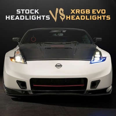 Morimoto XRGB Evo LED Headlights for 2009-2021 Nissan 370Z (LF2