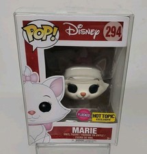 Funko Pop! Vinilo: Disney - Marie - (Flocked) - Hot Topic (Exclusivo) #294