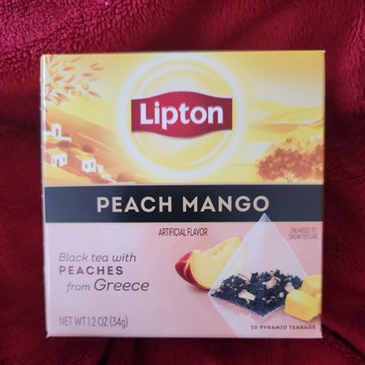Peach Mango Black Tea, 20 Pyramid Tea Bags, 1.2 oz (34 g)