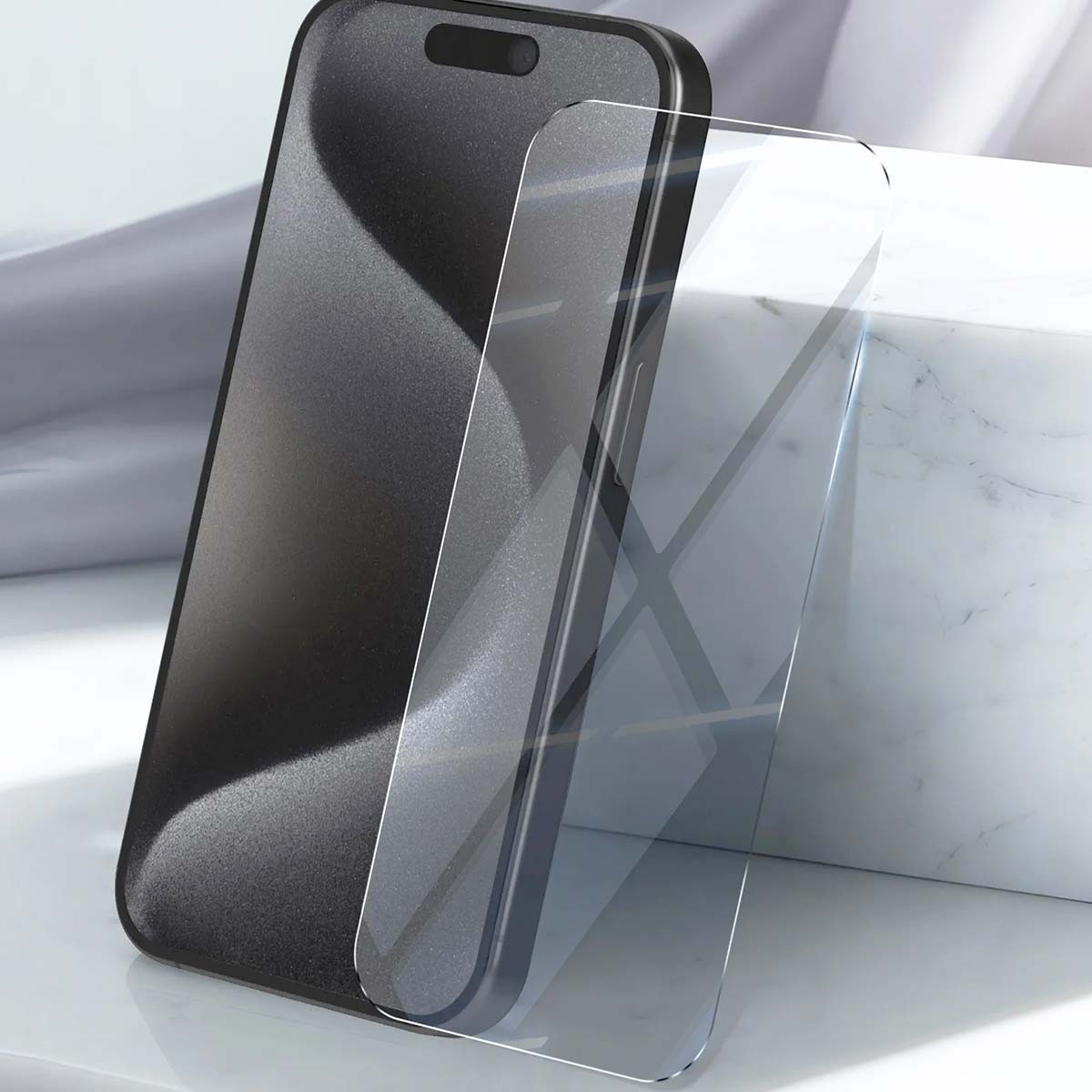 Pack protection et charge iPhone 14 finition premium avec coque transparente - 3