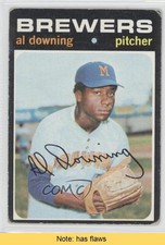 1971 Topps Al Downing #182 READ d1f