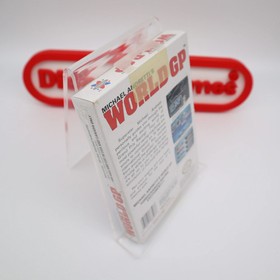 NES Nintendo Game MICHAEL ANDRETTI'S WORLD GP -NEW & Factory Sealed with H-Seam!