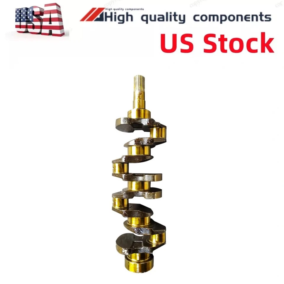 V3800 Crankshaft for Kubota Engine SVL90-2 SVL90-2C SVL95-2S SVL95-2SC - Image 4 of 4