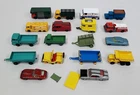 Z-290 VINTAGE COLLECTION OF ASSORTED TOY VEHICLES-MATCHBOX, HOT WHEELS, HUSKY +!