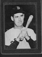 1982 Baseball Card News History of Cards Back Ted Williams #2   NICE CARD
