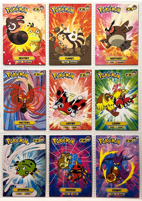 2025 POKEMON ATTACK JOHTO 2st Gen Full Set 150/150 Cards Top Peru TCG  CELEBI