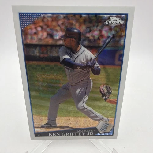 KEN GRIFFEY JR. 2009 Topps Chrome X-FRACTOR SP Card #10 SEATTLE MARINERS