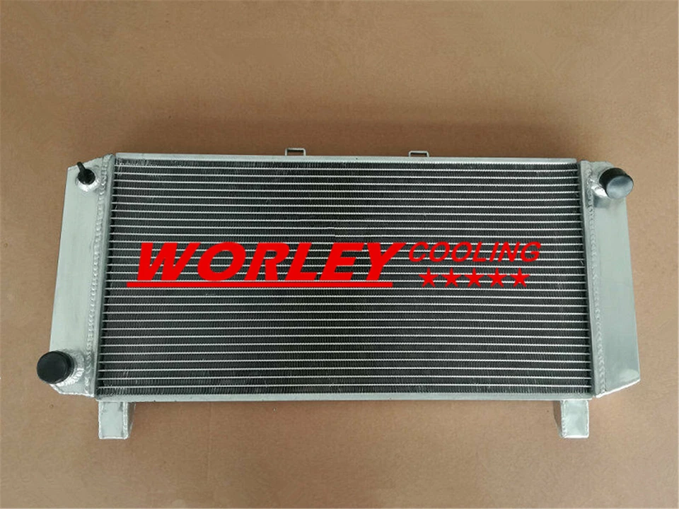 NJ-FOR Lotus Esprit S3 2.2L 2.2 S3 1980-1987 MT ALUMINUM RADIATOR 81 82 83 84 - Изображение 4 из 4