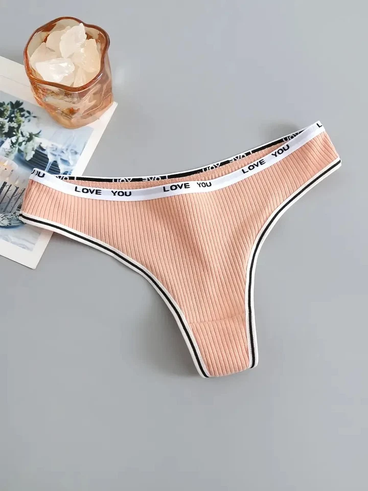 Damen String Tanga Set 6er Spitze String Panty Baumwolle Unterwäsche M38 - Bild 3 von 4
