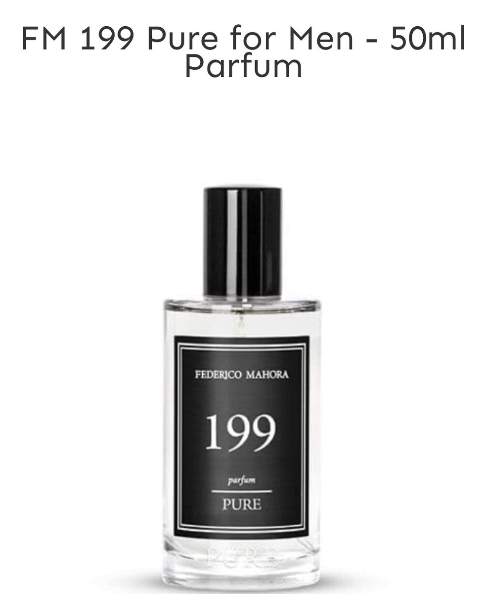 FM 199 Pure Federico Mahora Perfum Men 50ml EDP -SALE- UK