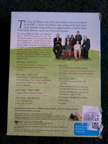 THE VICAR OF DIBLEY – IMMACULATE COLLECTION – DVD, 5- DISC BOX SET- REGION-4 - Picture 2 of 3