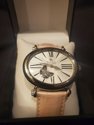 Buzz Butterfly Stainless Steel Watch 5 ATM Water Resistant NWOT