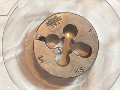 DIE THREAD ADJUSTABLE 1'' DIA 14-24 1/4-36 5/16-24 3/8-24 5-40 6-32 M8 x 1.25 8mm
