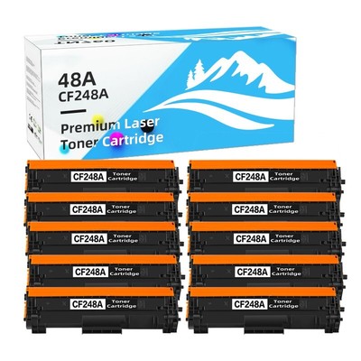 10PK CF248A 48A Toner Cartridge for HP LaserJet Pro M15W M16W MFP29w Printer