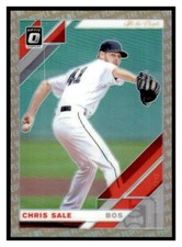 2019 Optic We the People Prizm 102 Chris Sale #19/76 Boston Red Sox card Braves
