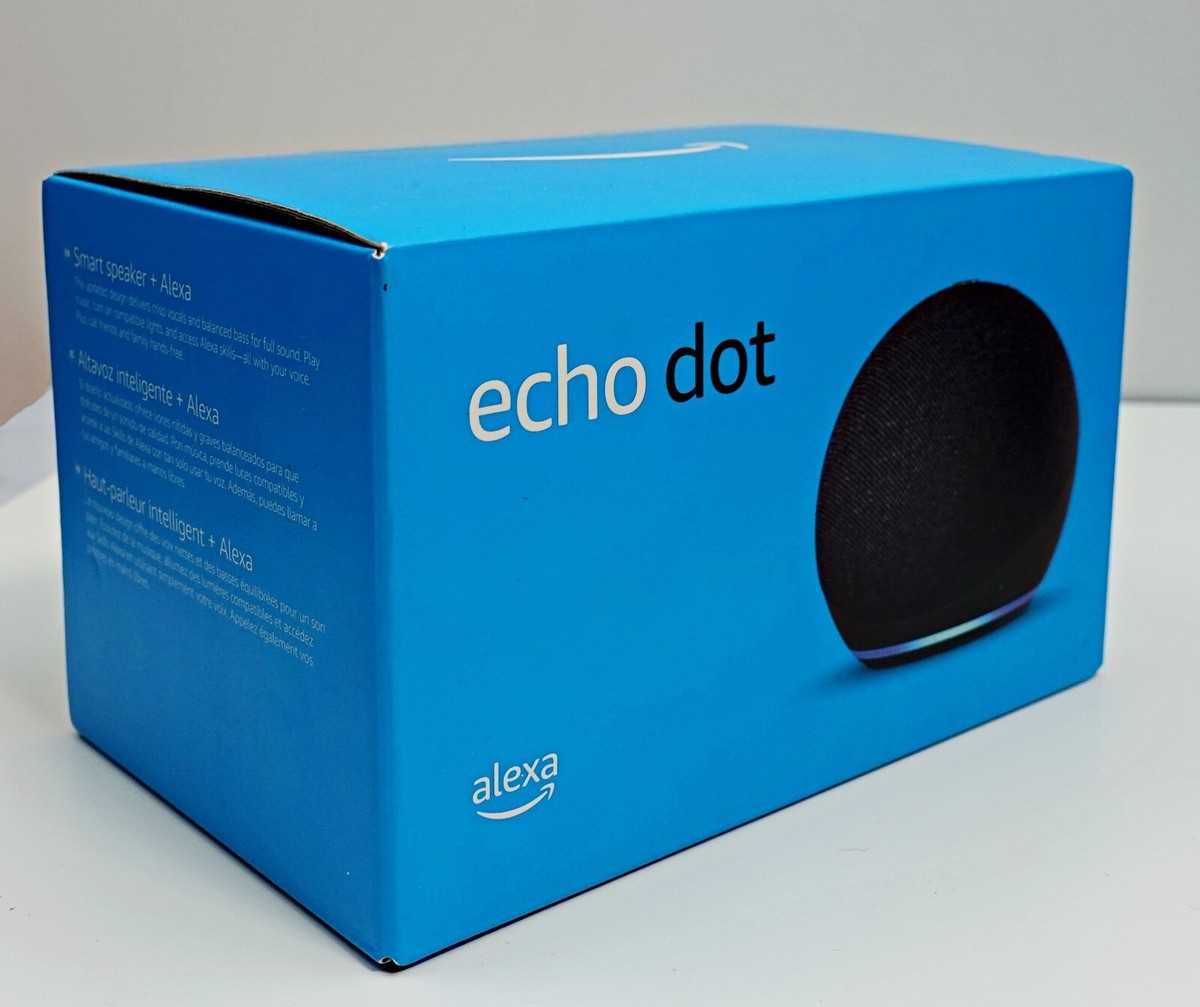 Amazon Echo Dot 4th Gen Alexa Smart Speaker Voice Media Device