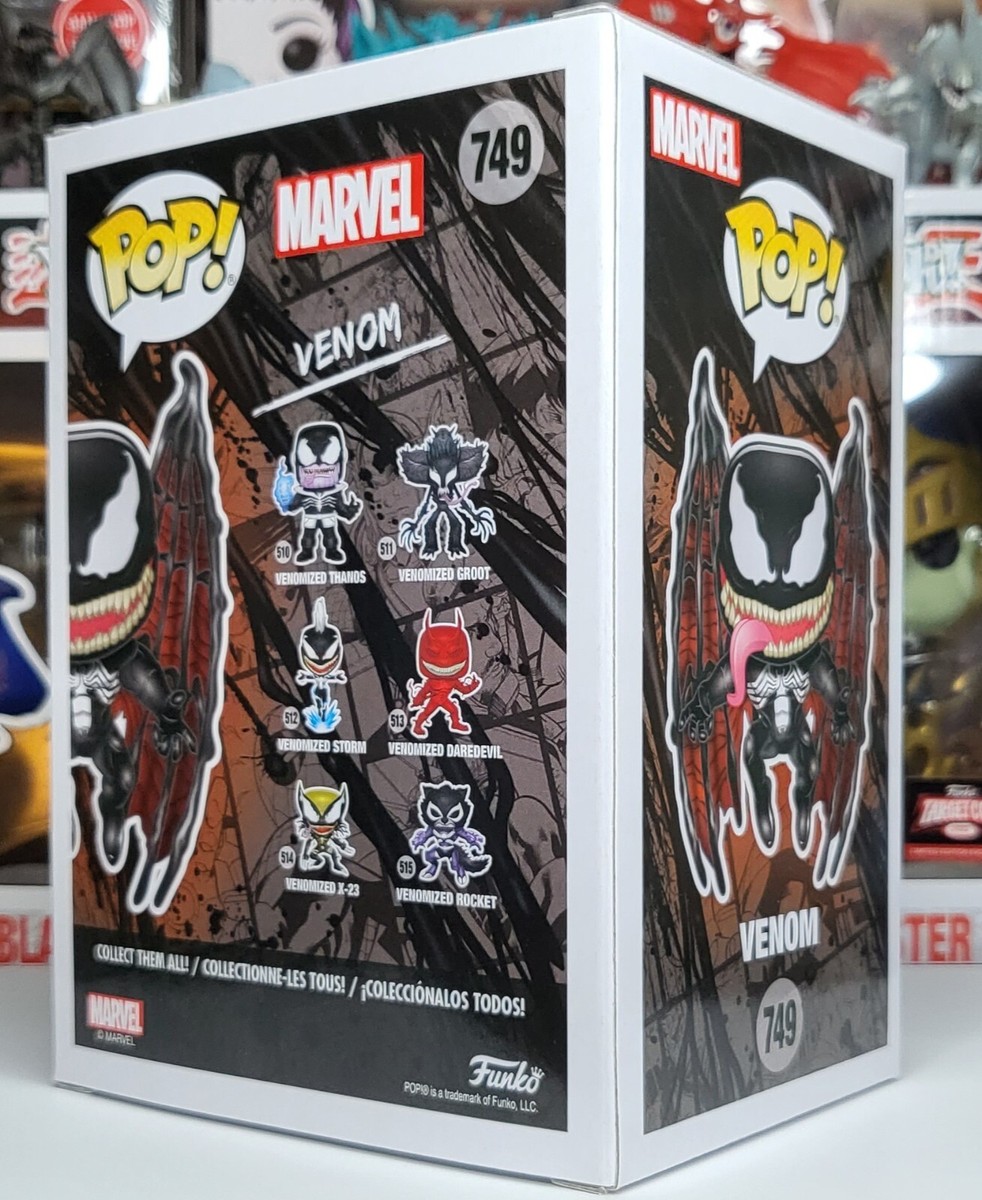 Funko Pop! Marvel Venom With Wings Special Edition #749 Vinyl
