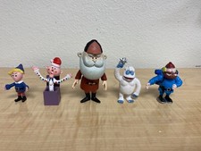 Lot of 5 Rudolph the Red Nosed Reindeer Island Of Misfit Toys PVC Figures
