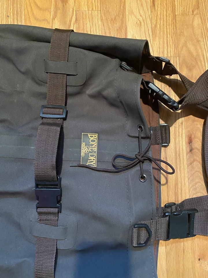 Red Head Bone Dry Chest Waders Mens sz 7 Boots 200 Gram Thinsulate Brown Felt - Image 4 of 4