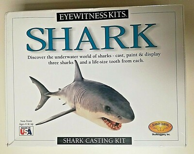 Shark Model Casting Kit Eyewitness Kits Ages 6+ Sealed Aquatic Life Model 