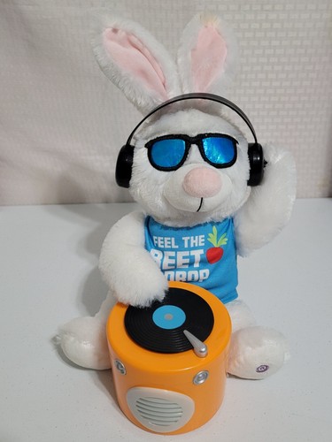 Gemmy Singing Dancing Rap Jump Kris Kross Easter Bunny Rabbit Feel The Beet Drop