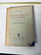 Applied Mechanics to Machines Vol II III Publisher Ambrosiana