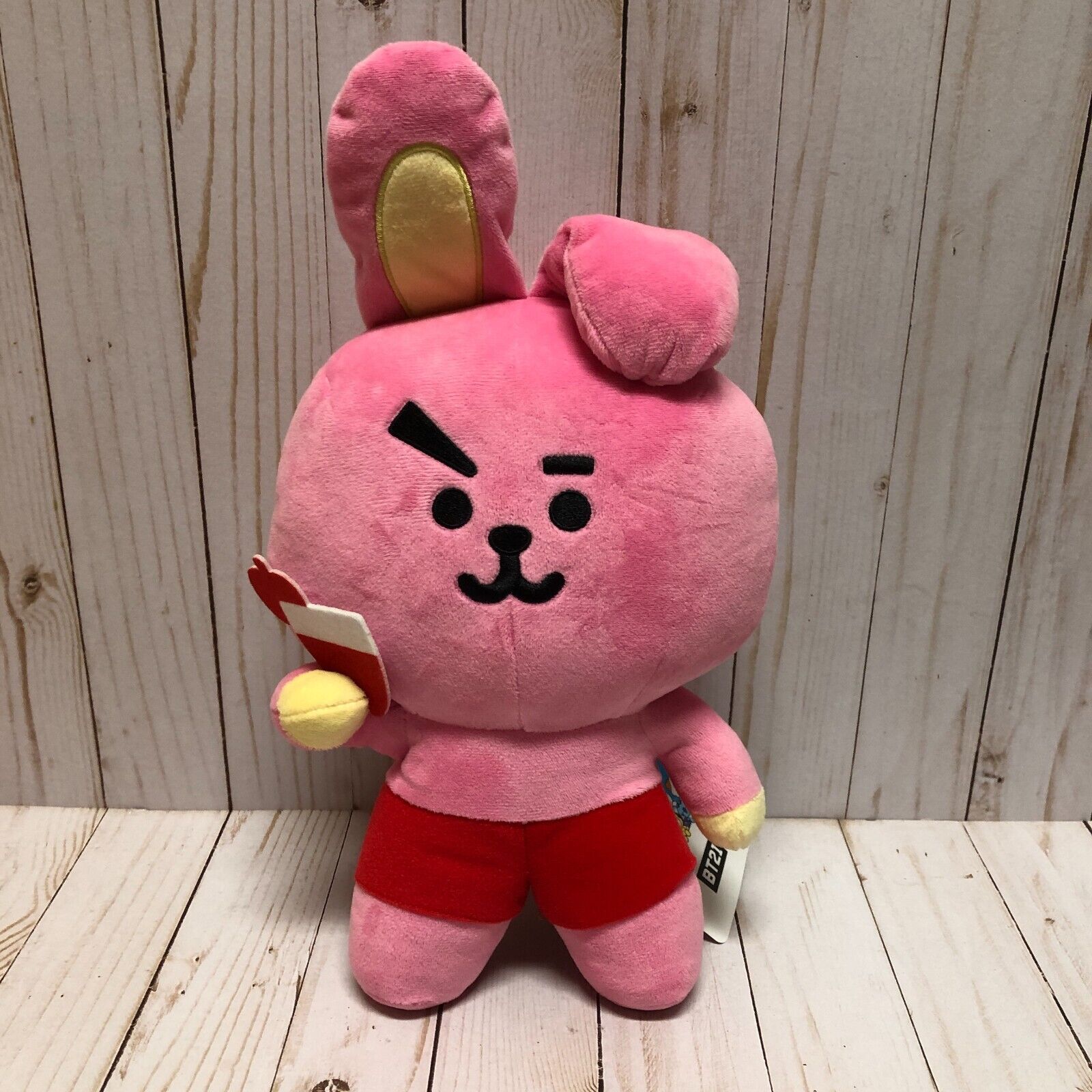 BTS Jungkook Character Plush Cookie BT21 Line Friends Summer Dolce 15 Inch  Bunny