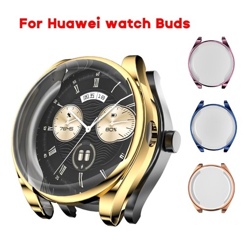 For Watch Buds Anti-scratch Bumper-Shell Frame Housing Screen Protector Soft-TPU - Picture 2 of 15