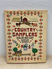 Vtg 1984 Country Samplers 28 Cross Stitch Projects Hardcover Book