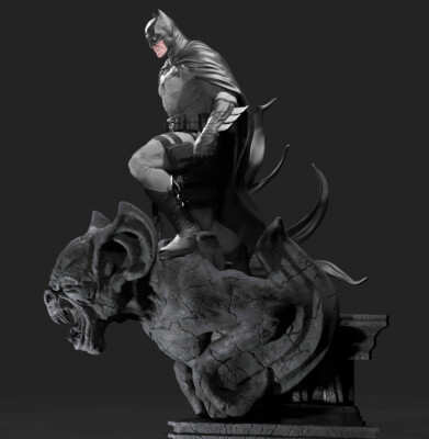 1/8 Butmen Gotham Vigilant 3D Print Garage Kit Model Kit Unpainted Unassemble GK