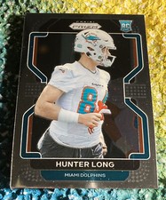 2021 Prizm Hunter Long - Miami Dolphins Rookie Card RC #414